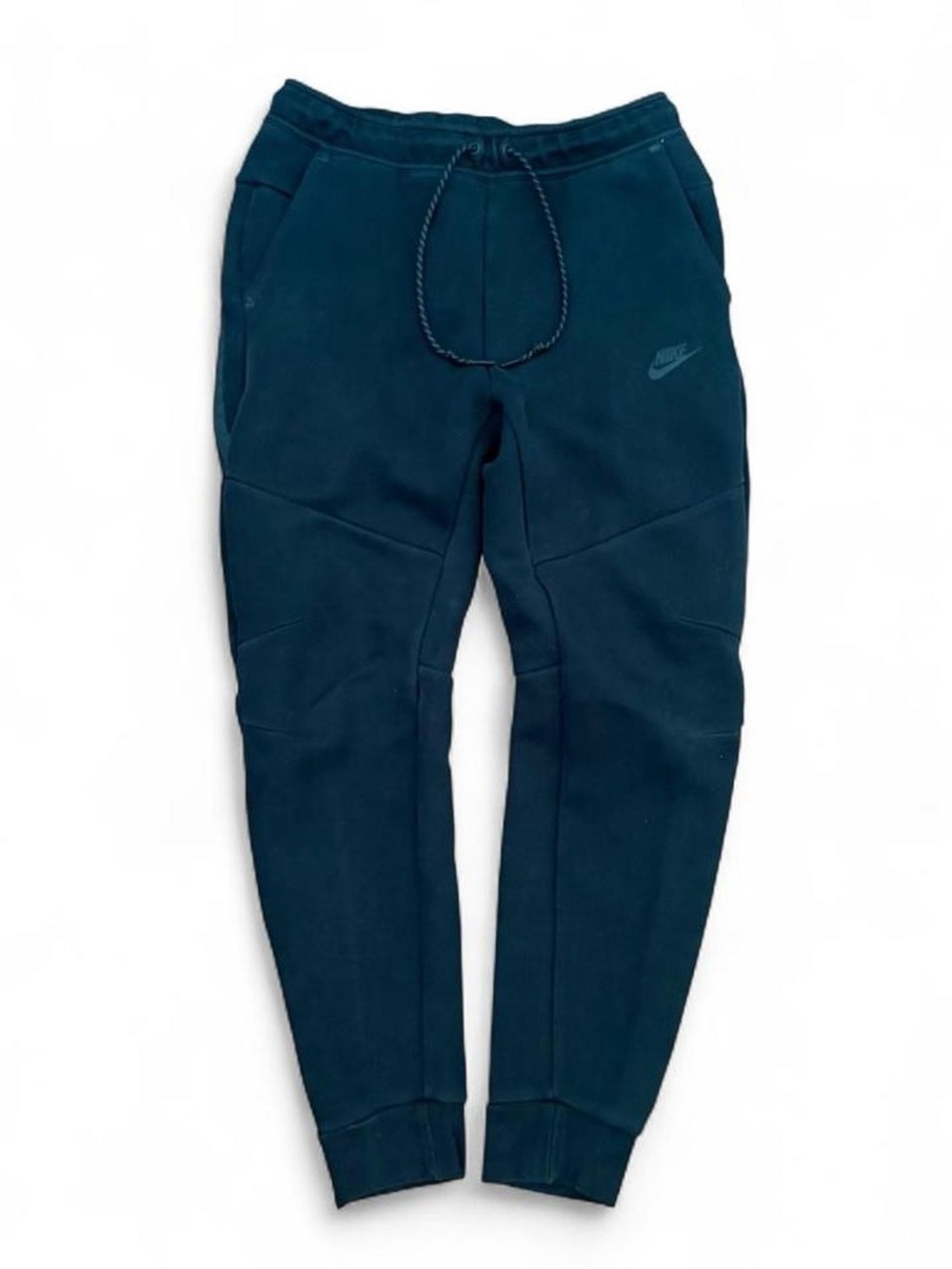 Nike Tech Fleece Joggers Size M Sweatpants Black Gym Run Workout Classic Zip USA